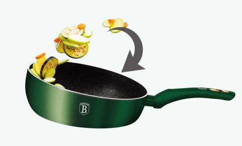 PATELNIA GŁĘBOKA 26CM TITANIUM BERLINGER HAUS EMERALD BH-6052