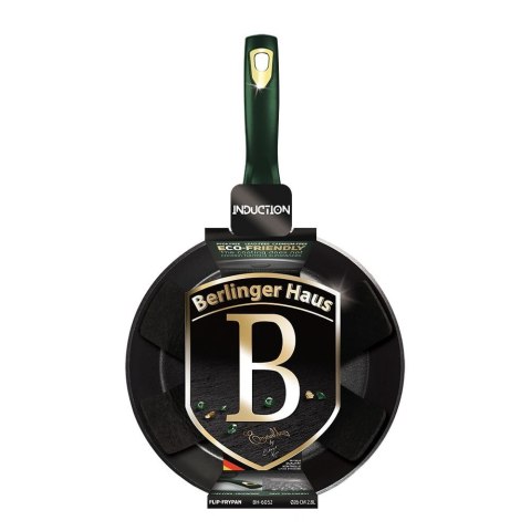 PATELNIA GŁĘBOKA 26CM TITANIUM BERLINGER HAUS EMERALD BH-6052