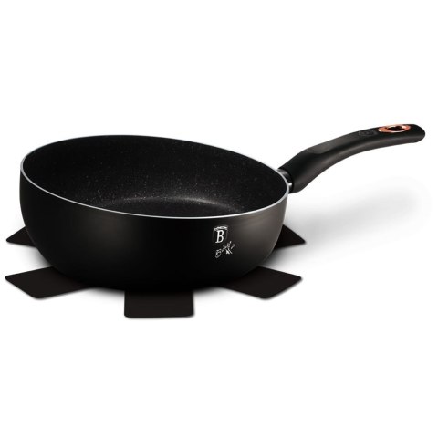 PATELNIA GŁĘBOKA CHEF FLIP 26cm BERLINGER HAUS BLACK ROSE BH-1855
