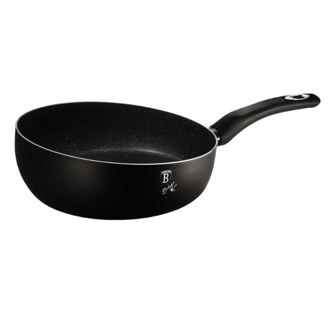 PATELNIA GŁĘBOKA CHEF FLIP 26cm BERLINGER HAUS BLACK SILVER BH-1854