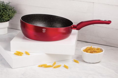 PATELNIA GŁĘBOKA CHEF FLIP 26cm BERLINGER HAUS BURGUNDY BH-1302