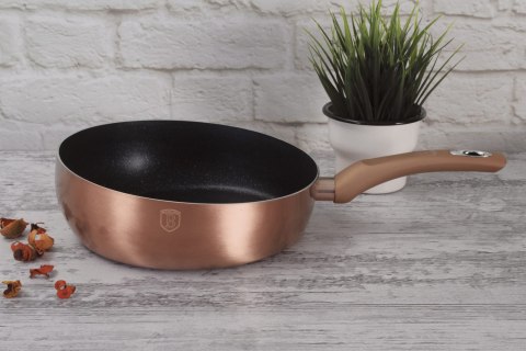 PATELNIA GŁĘBOKA CHEF FLIP 26cm BERLINGER HAUS ROSE GOLD BH-1522N