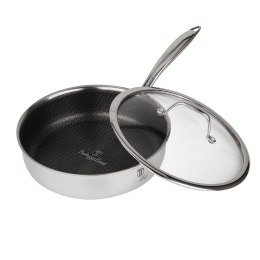 PATELNIA GŁĘBOKA STALOWA 18 10 24cm BERLINGER HAUS ETERNAL COLLECTION BH-7443