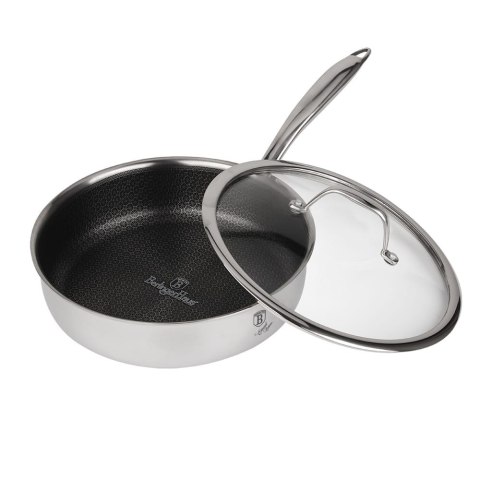 PATELNIA GŁĘBOKA STALOWA 18 10 24cm BERLINGER HAUS ETERNAL COLLECTION BH-7443