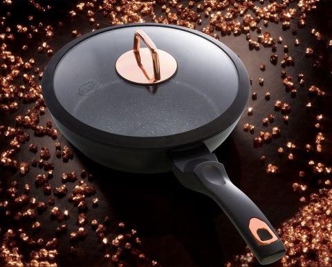 PATELNIA GRANITOWA 24CM BERLINGER HAUS BLACK ROSE BH-1643-N