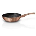 PATELNIA GRANITOWA / WOK 28CM BERLINGER HAUS METALLIC LINE ROSE GOLD BH-1512-N