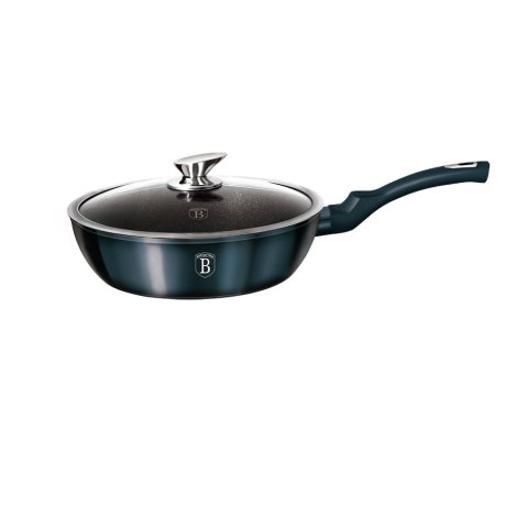 PATELNIA GRANITOWA 24CM BERLINGER HAUS METALLIC LINE AQUAMARINE BH-1880