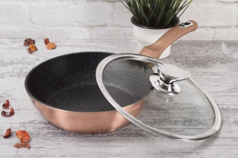 PATELNIA GRANITOWA 24CM BERLINGER HAUS METALLIC LINE COPPER BH-1517N