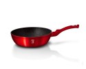 PATELNIA GRANITOWA 24CM BERLINGER HAUS METALLIC LINE RED BH-1259-N