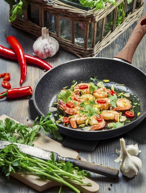 PATELNIA GRANITOWA 28CM BERLINGER HAUS EBONY ROSEWOOD BH-1714