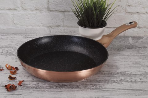 PATELNIA GRANITOWA 30CM BERLINGER HAUS METALLIC ROSE GOLD LINE BH-1511-N