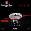 PATELNIA GRANITOWA GRILL 28CM BERLINGER HAUS METALLIC LINE BURGUNDY BH-1613-N