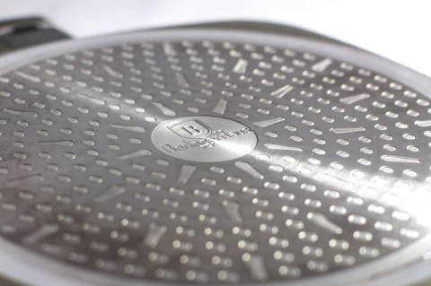 PATELNIA GRANITOWA GRILL 28CM BERLINGER HAUS METALLIC LINE CARBON BH-1249