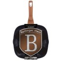 PATELNIA GRANITOWA GRILL 28CM BERLINGER HAUS METALLIC LINE ROSE GOLD BH-1521-N
