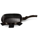 PATELNIA GRANITOWA GRILLOWA 28x28cm BERLINGER HAUS SHINY BLACK BH-6611
