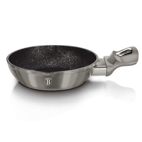 PATELNIA GRANITOWA MINI 16cm BERLINGER HAUS METALLIC LINE CARBON BH-6187