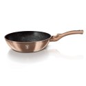 PATELNIA GRANITOWA WOK 30CM BERLINGER HAUS METALLIC LINE ROSE GOLD BH-6171