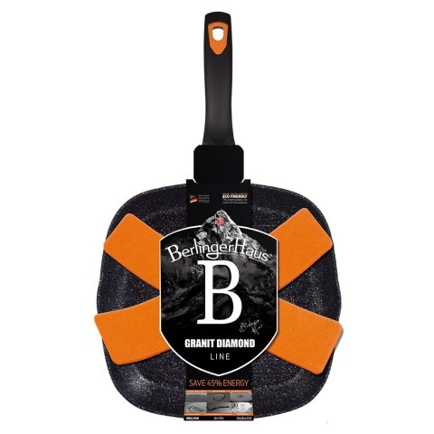 PATELNIA GRILL 28CM BERLINGER HAUS GRANIT DIAMOND BH-1794