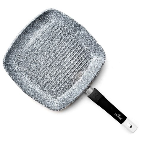 PATELNIA GRILL 28CM MARMUROWO-CERAMICZNA ZILNER STONETEC ZL-7068