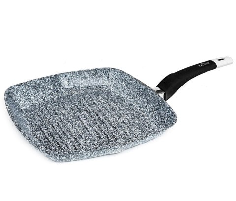 PATELNIA GRILL 28CM MARMUROWO-CERAMICZNA ZILNER ZL-7052