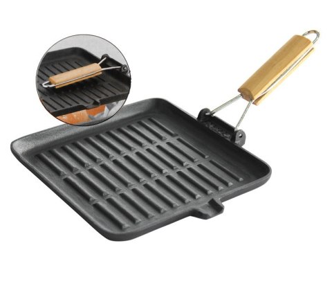 PATELNIA GRILL ŻELIWNA 24cm KiNGHOFF KH-1107