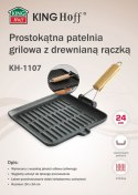 PATELNIA GRILL ŻELIWNA 24cm KiNGHOFF KH-1107