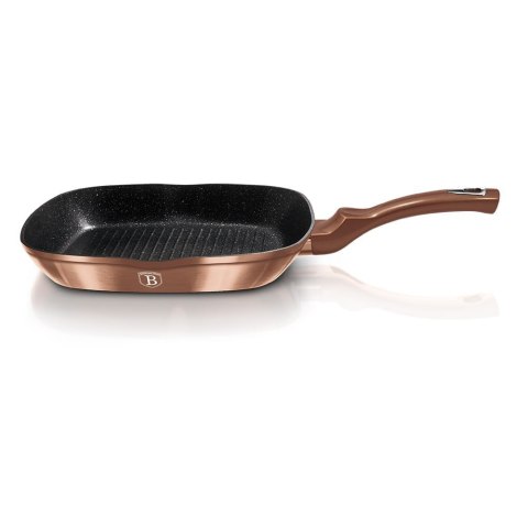 PATELNIA GRILLOWA 28x28cm BERLINGER HAUS ROSE GOLD NOIR BH-1889