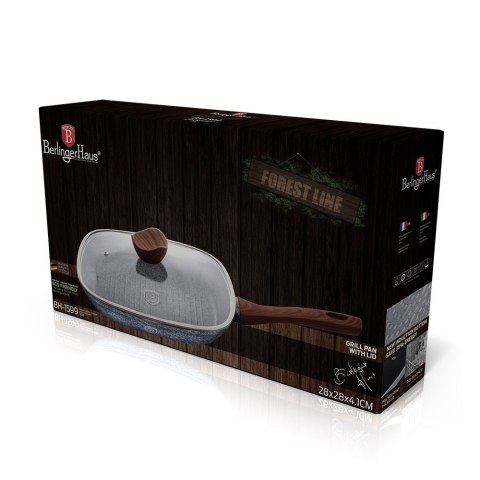 PATELNIA GRILLOWA BERLINGER HAUS FOREST LINE 28CM BH-1599
