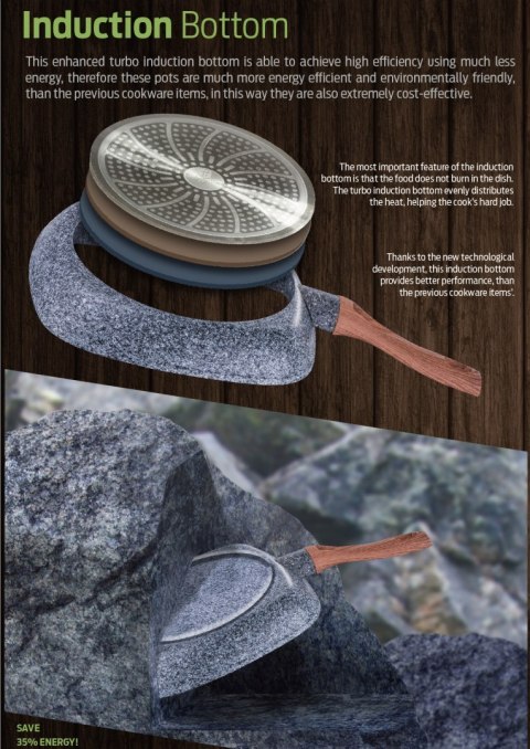 PATELNIA GRILLOWA BERLINGER HAUS FOREST LINE 28CM BH-1599