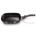 PATELNIA GRILLOWA Z POWŁ. GRANITOWĄ 28x28cm BERLINGER HAUS Carbon Pro BH-6901