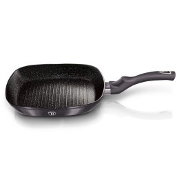 PATELNIA GRILLOWA Z POWŁ. GRANITOWĄ 28x28cm BERLINGER HAUS Carbon Pro BH-6901