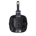 PATELNIA GRILLOWA Z POWŁ. GRANITOWĄ 28x28cm BERLINGER HAUS Carbon Pro BH-6901
