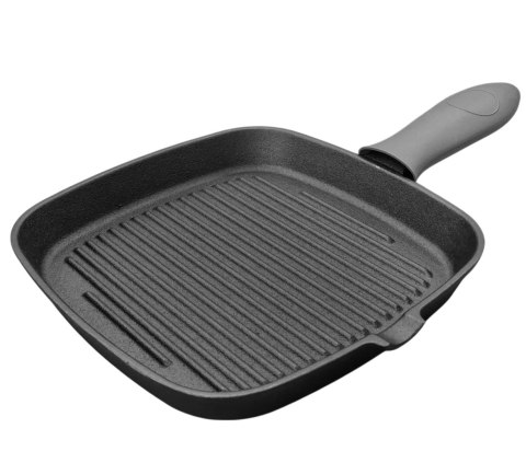 PATELNIA GRILLOWA ŻELIWNA 24X24CM BRUNBESTE BB-2668