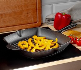 PATELNIA GRILLOWA ŻELIWNA 28x28cm BRUNBESTE BB-2656