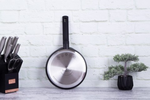 PATELNIA NALEŚNIKOWA Z POWŁOKĄ TYTANOWĄ 25CM BERLINGER HAUS MONACO BH-7094