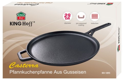 PATELNIA NALEŚNIKOWA ŻELIWNA 29 CM KINGHOFF KH-1895