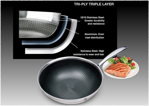 PATELNIA STALOWA 18/10 24cm BERLINGER HAUS ETERNAL COLLECTION BH-7432