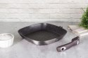 PATELNIA Z POWŁ. GRANITOWĄ GRILL 28cm Z ODPINANĄ RĄCZKĄ BERLINGER HAUS Carbon Pro BH-6914