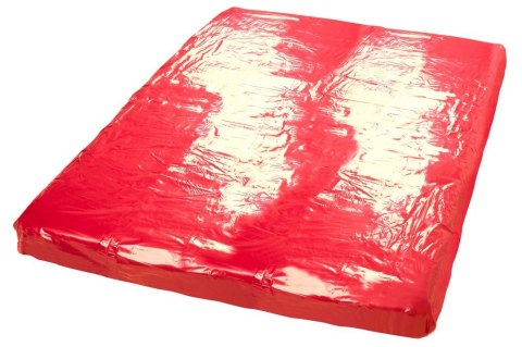 BIELIZNA BDSM VINYL BED SHEET RED 200X230CM