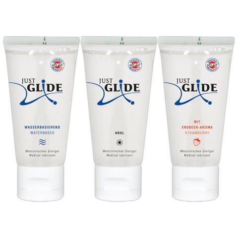ZESTAW ŻELI SMAKOWYCH JUST GLIDE 3X50 ML