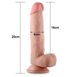 8'' SLIDING-SKIN DILDO