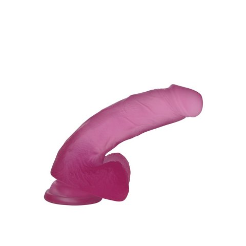DILDO 7'' JELLY STUDS RÓŻOWE