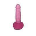 DILDO 7'' JELLY STUDS RÓŻOWE