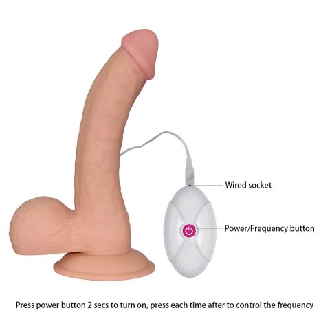 DILDO 8.8 THE ULTRA SOFT DUDE VIBRATING