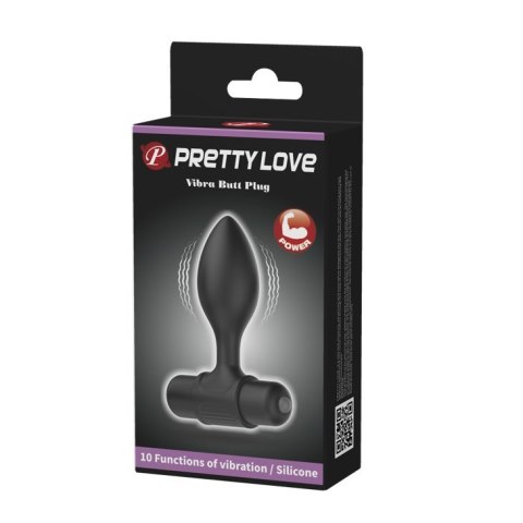 KOREK ANALNY PRETTY LOVE VIBRA BUTT PLUG
