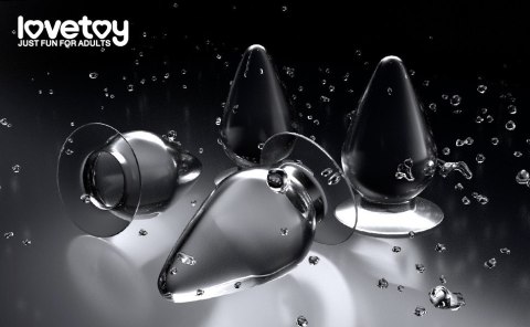 KOREK ANALNY FLAWLESS CLEAR ANAL PLUG 4.5''