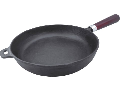 PATELNIA ŻELIWNA 30cm z POKRYWĄ KRISBERG KS-2568