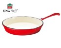 PATELNIA ŻELIWNA EMALIOWANA KiNGHOFF 25cm KH-2262