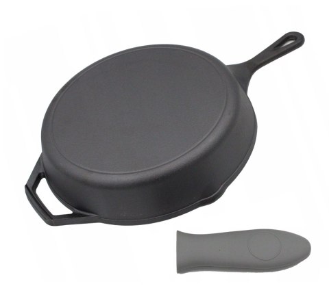 PATELNIA ŻELIWNA GŁĘBOKA 28CM BRUNBESTE BB-2666