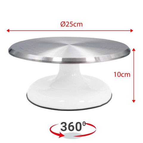 PATERA OBROTOWA DO CIAST TORTU BABECZEK 25CM BRUNBESTE BB-3614